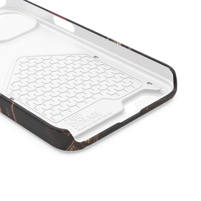 Classic Lowrider Sunset iPhone Case with Card Holder