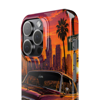 Compton Sunset Lowrider Slim iPhone Case