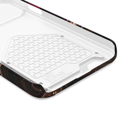 Classic Lowrider Sunset iPhone Case with Card Holder