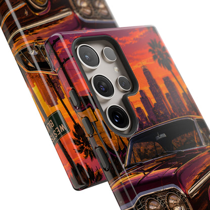 Compton Sunset Lowrider Samsung Phone Case