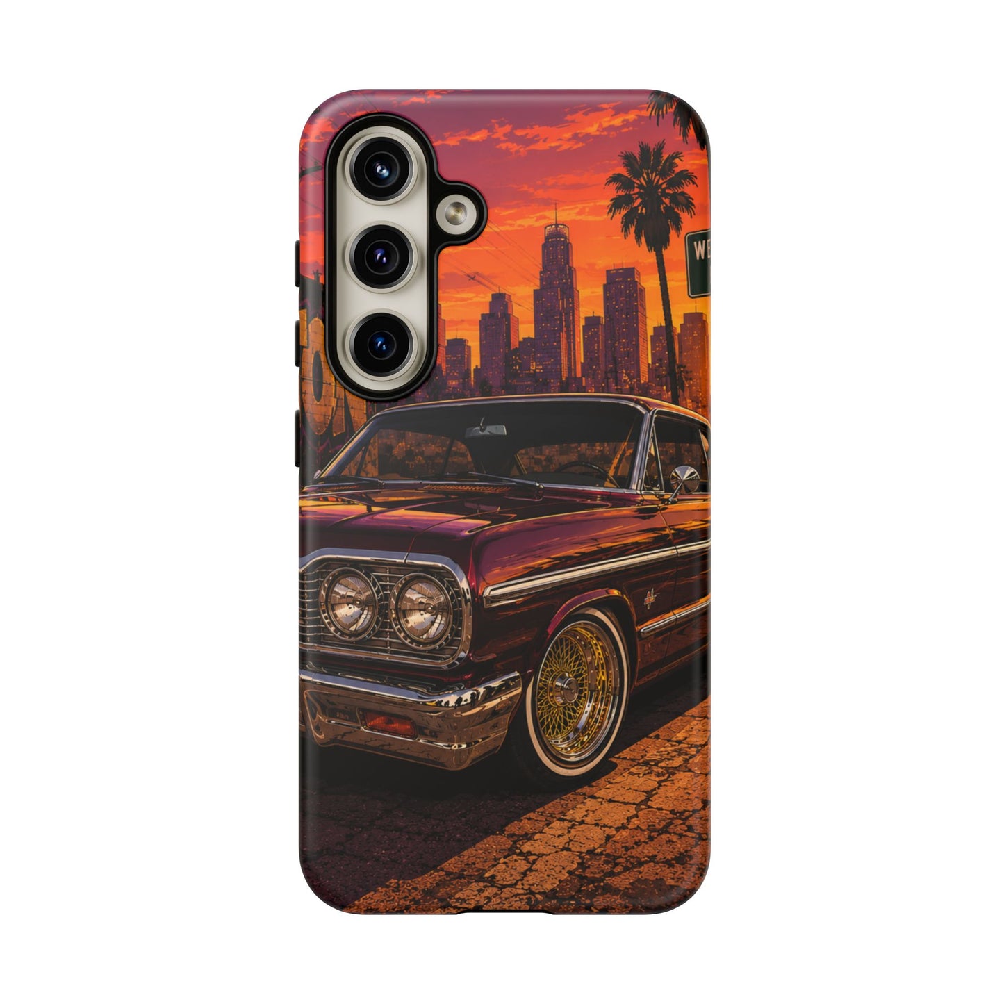 Compton Sunset Lowrider Samsung Phone Case