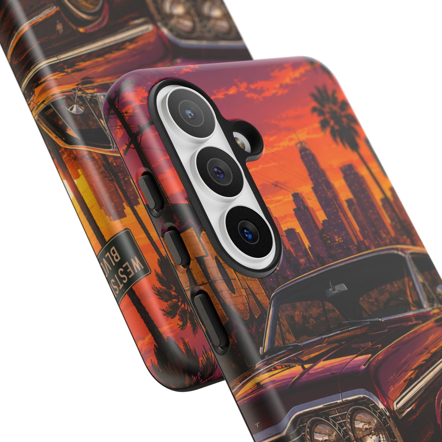 Compton Sunset Lowrider Samsung Phone Case