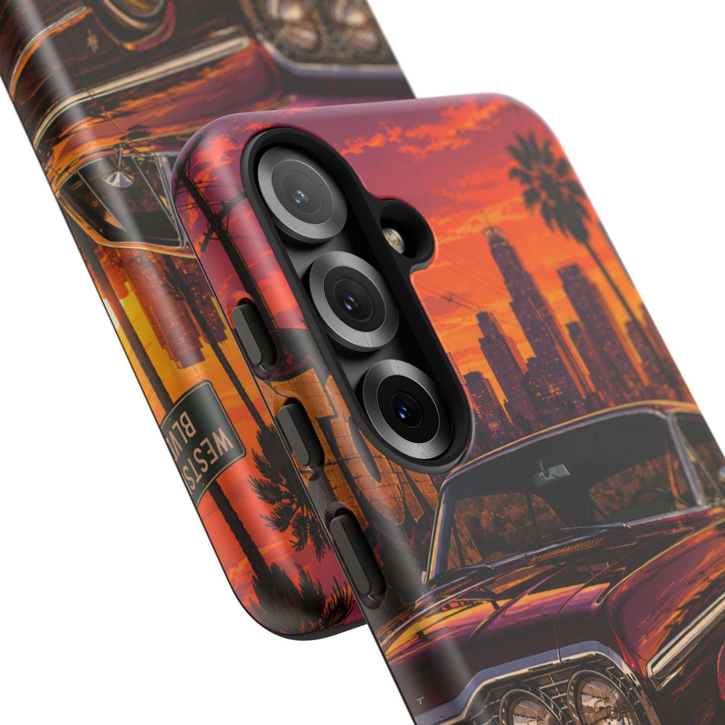 Compton Sunset Lowrider Samsung Phone Case