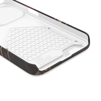 Classic Lowrider Sunset iPhone Case with Card Holder