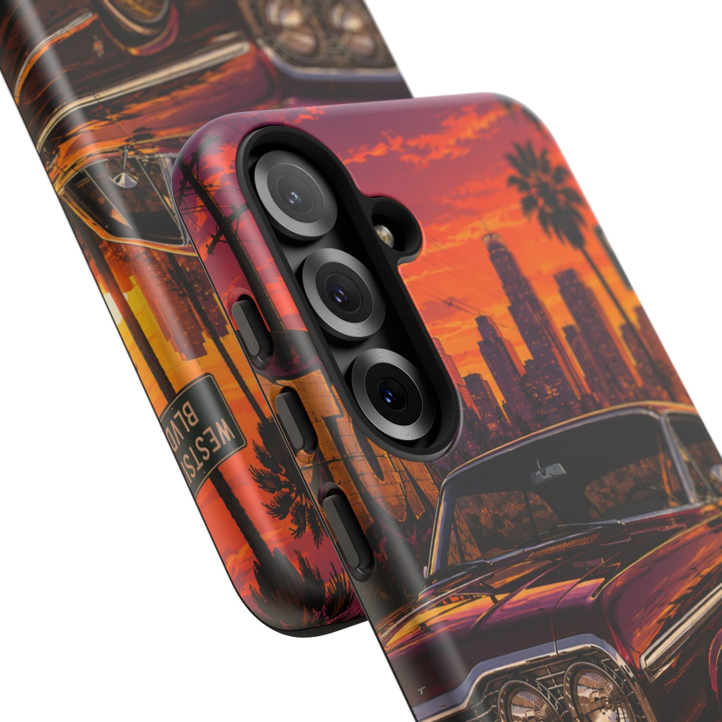 Compton Sunset Lowrider Samsung Phone Case