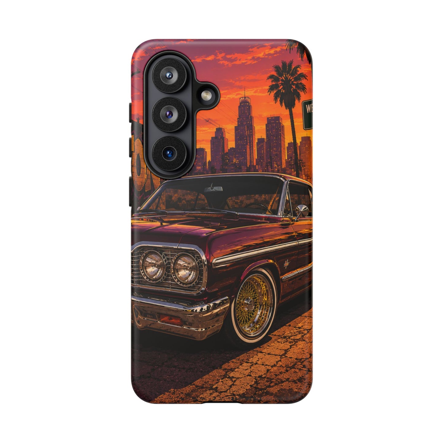 Compton Sunset Lowrider Samsung Phone Case