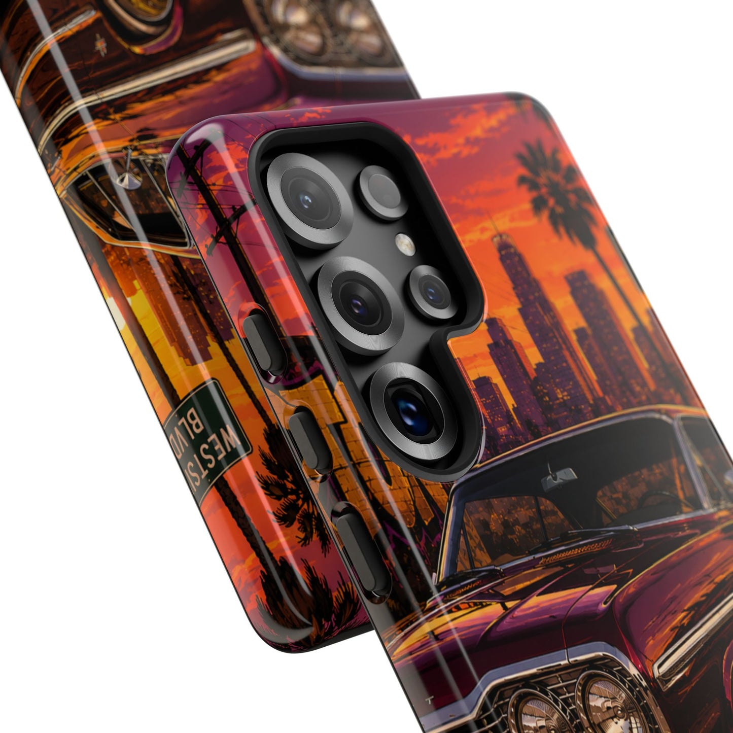 Compton Sunset Lowrider Samsung Phone Case