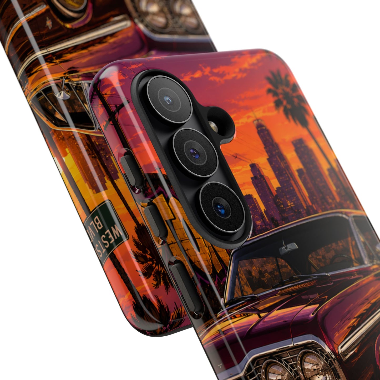 Compton Sunset Lowrider Samsung Phone Case