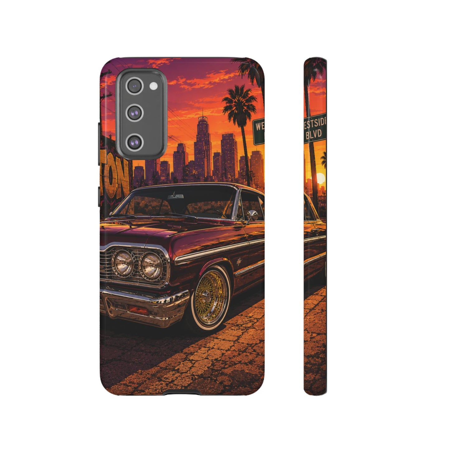 Compton Sunset Lowrider Samsung Phone Case