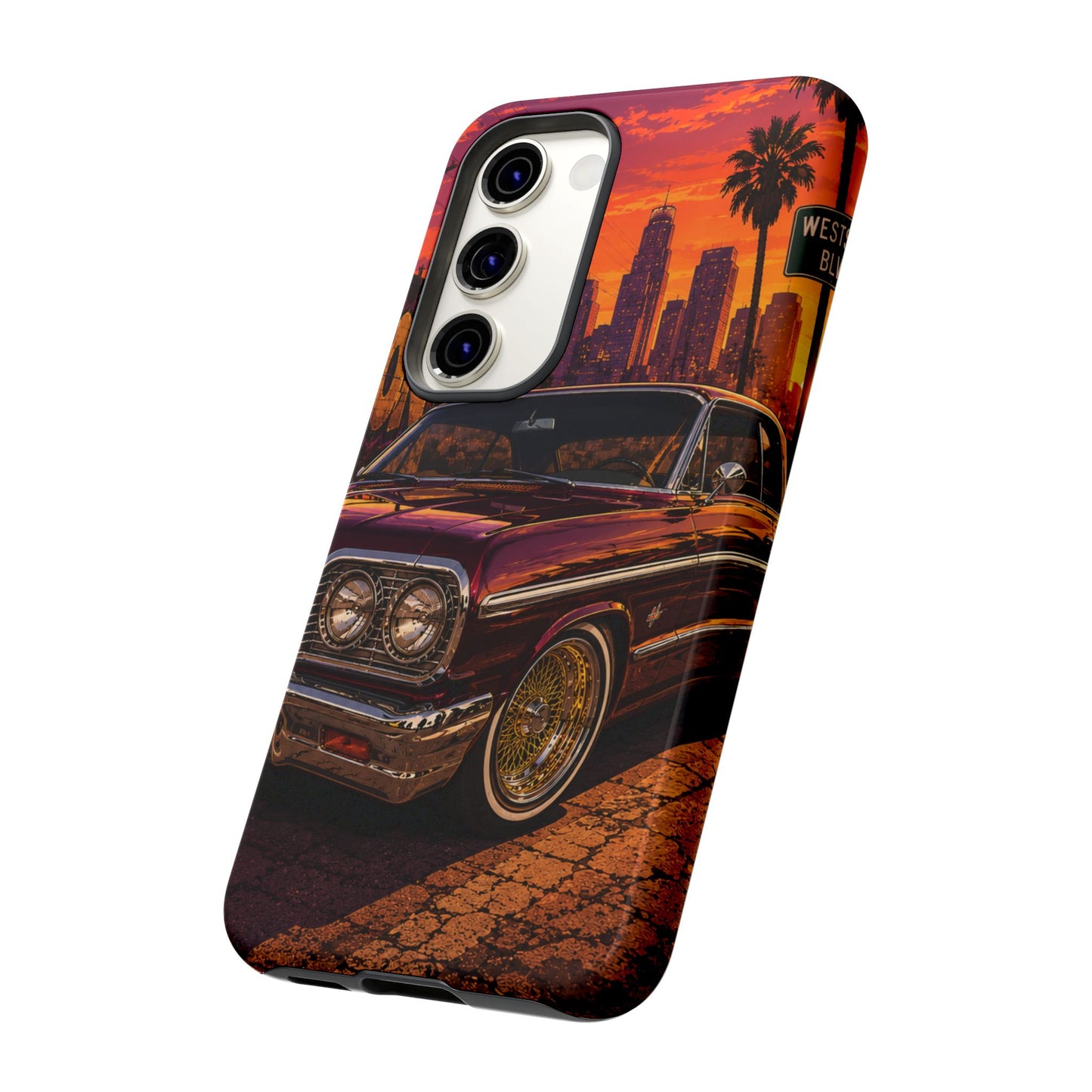 Compton Sunset Lowrider Samsung Phone Case