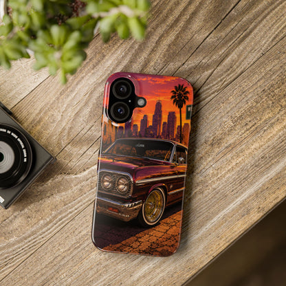 Compton Sunset Lowrider Slim iPhone Case
