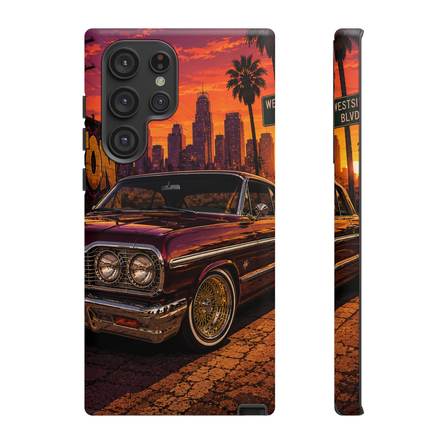 Compton Sunset Lowrider Samsung Phone Case