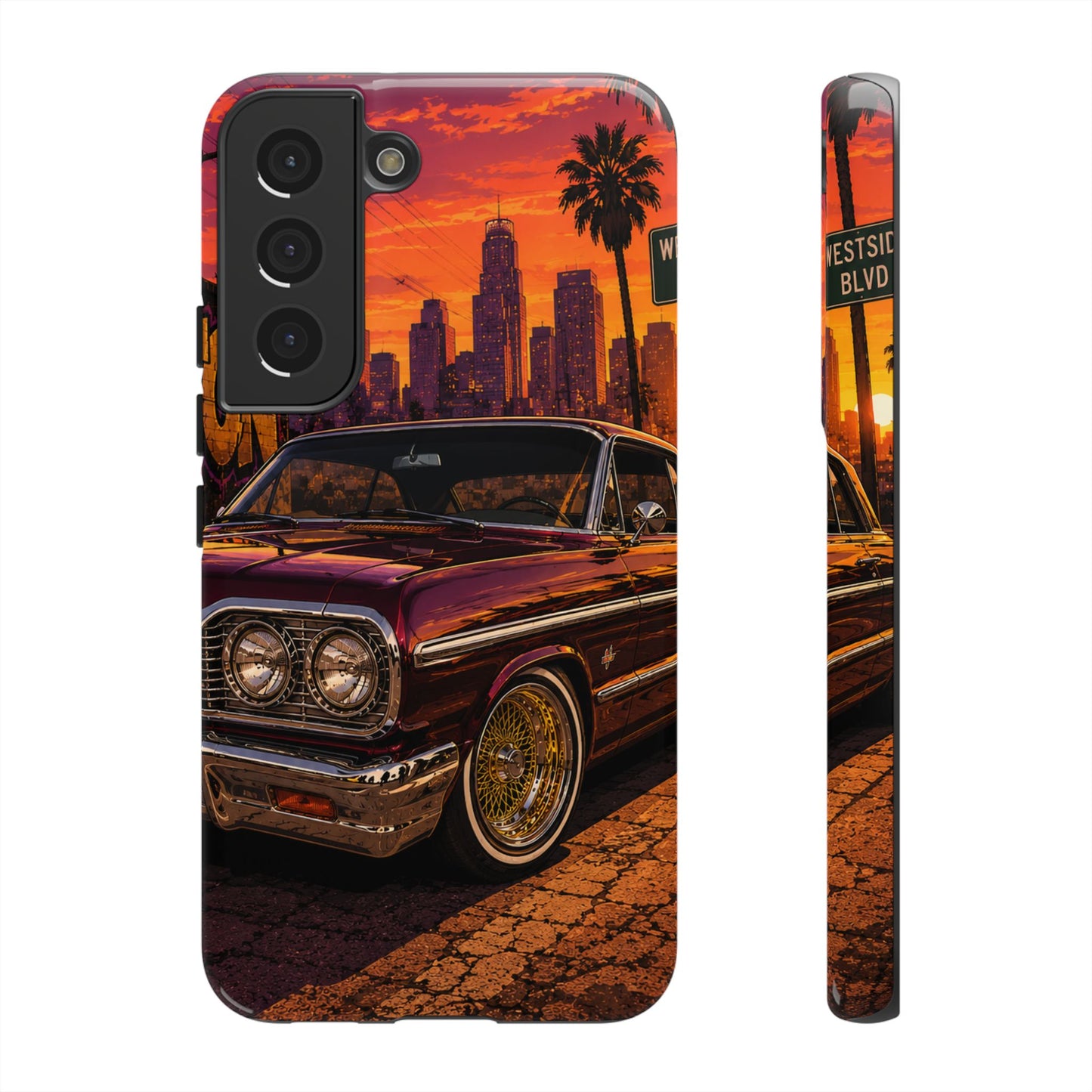Compton Sunset Lowrider Samsung Phone Case