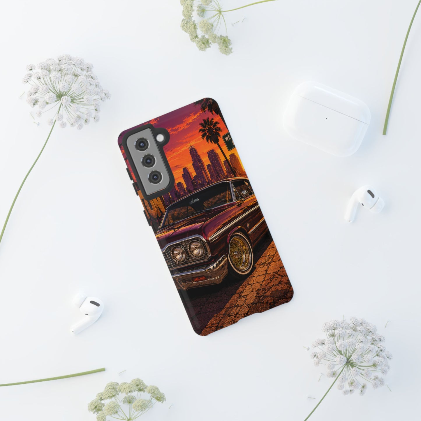 Compton Sunset Lowrider Samsung Phone Case
