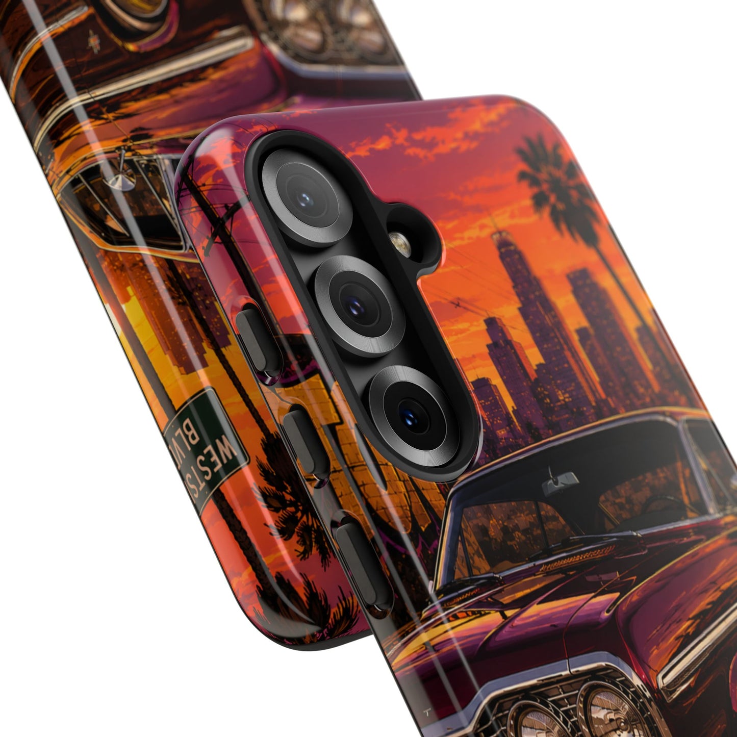Compton Sunset Lowrider Samsung Phone Case