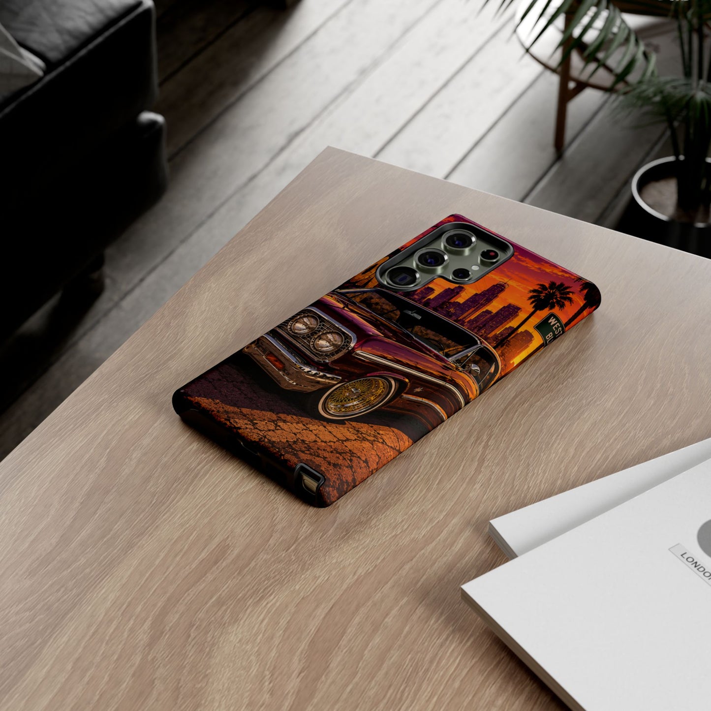 Compton Sunset Lowrider Samsung Phone Case