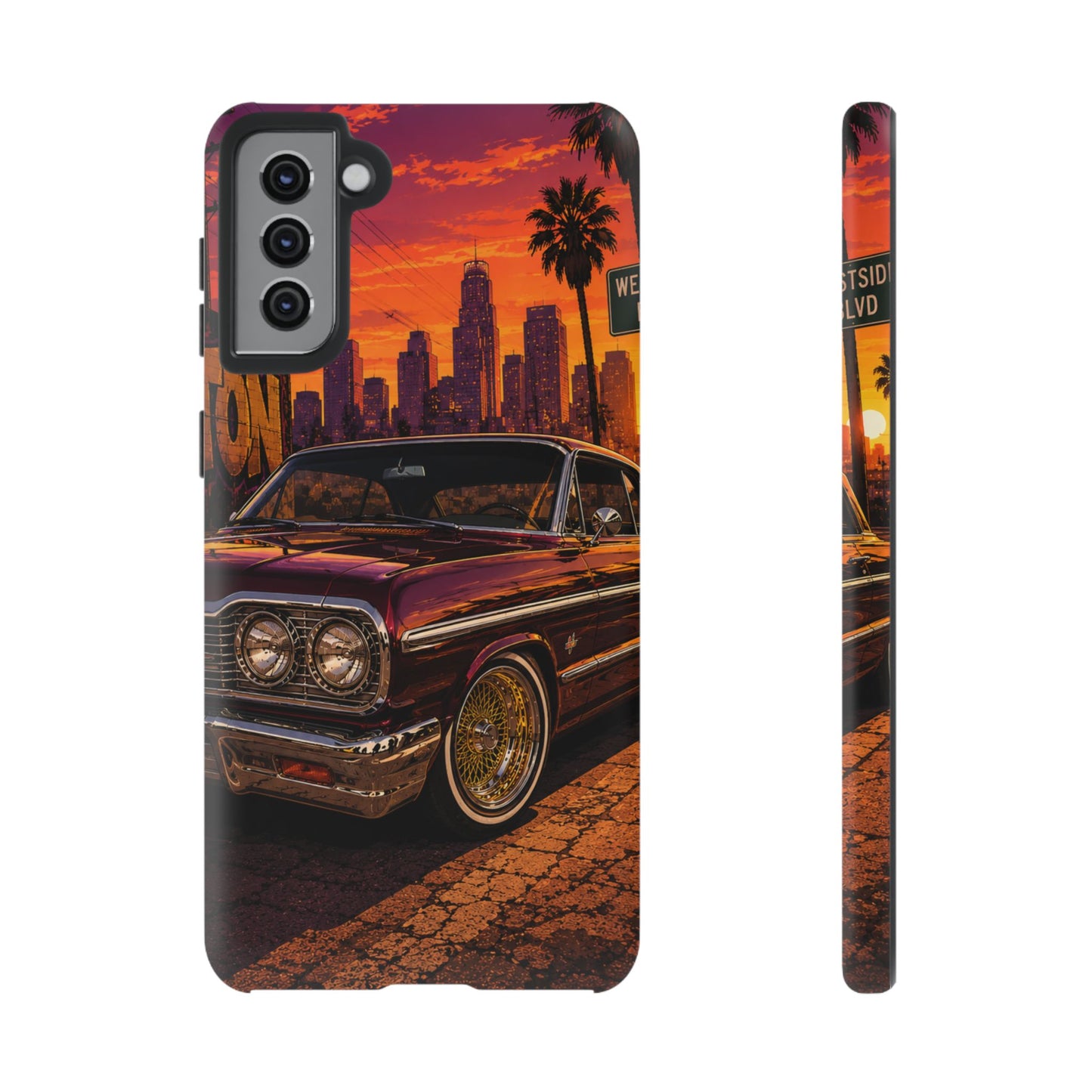 Compton Sunset Lowrider Samsung Phone Case