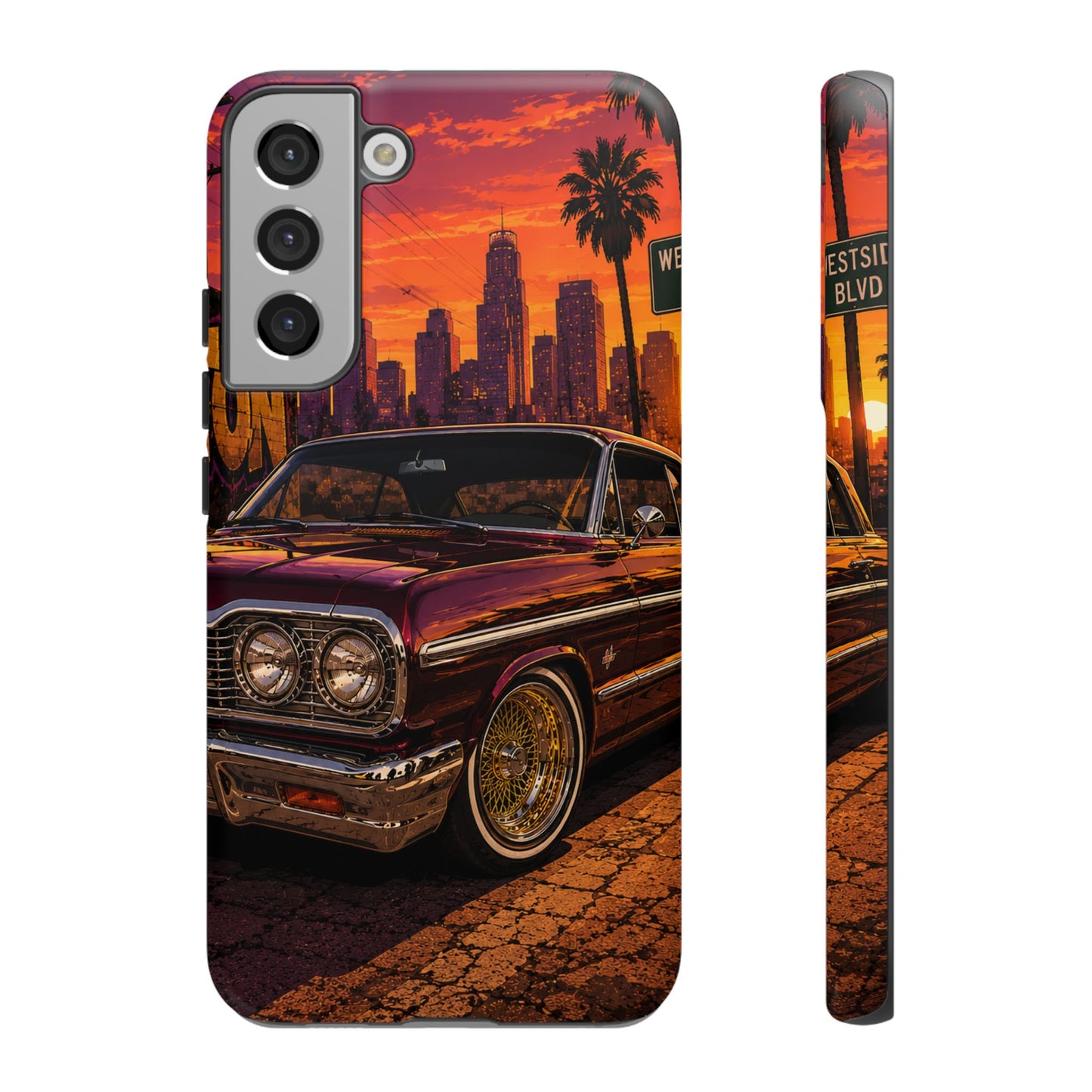 Compton Sunset Lowrider Samsung Phone Case