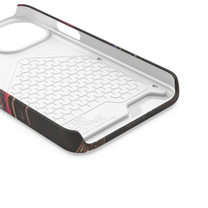 Classic Lowrider Sunset iPhone Case with Card Holder