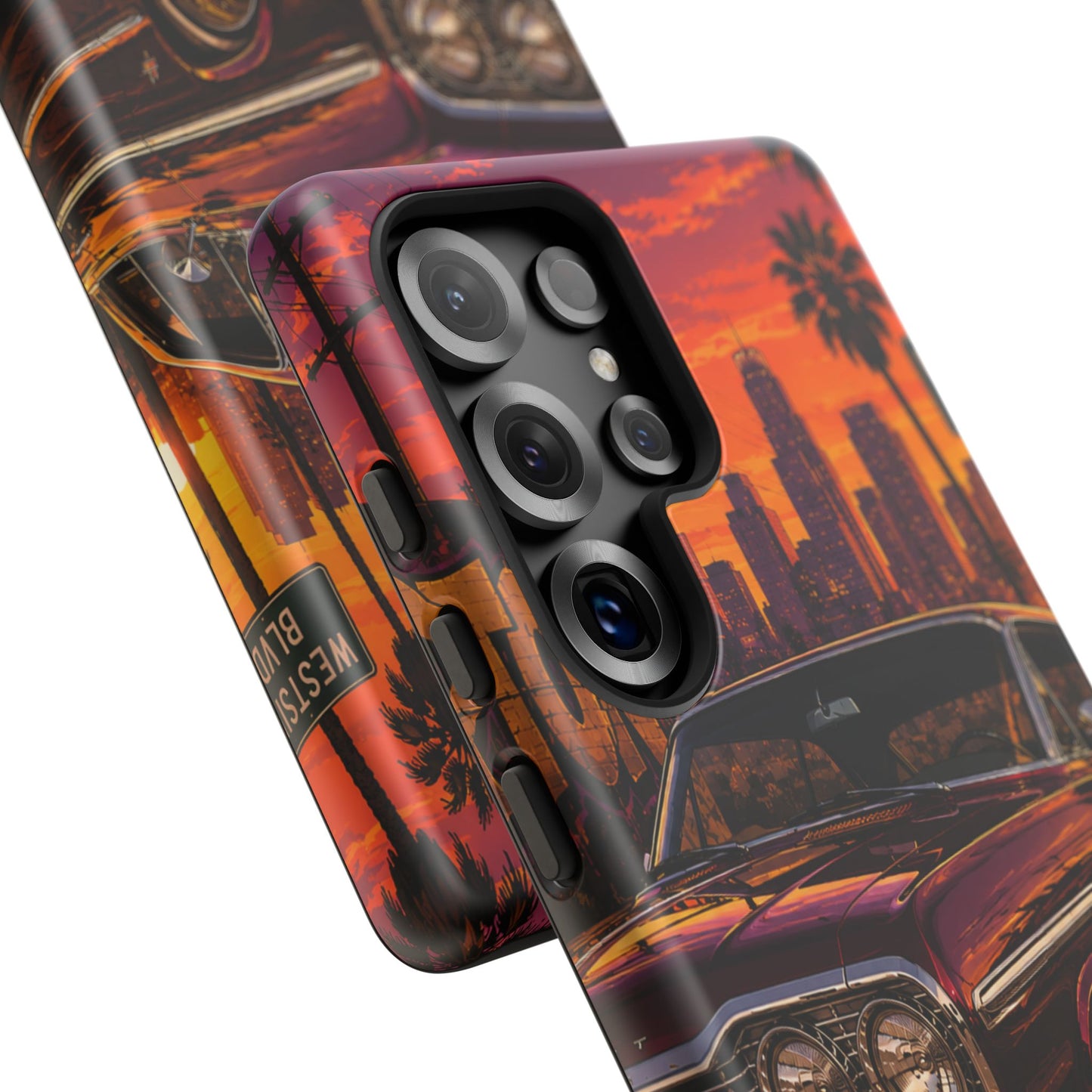 Compton Sunset Lowrider Samsung Phone Case