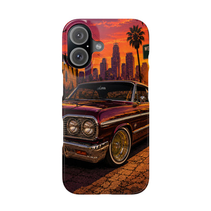 Compton Sunset Lowrider Slim iPhone Case