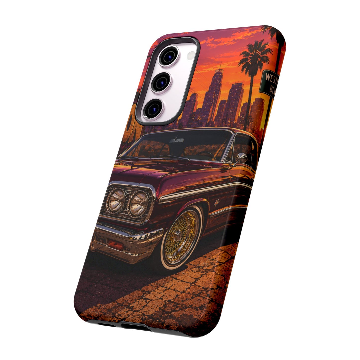 Compton Sunset Lowrider Samsung Phone Case