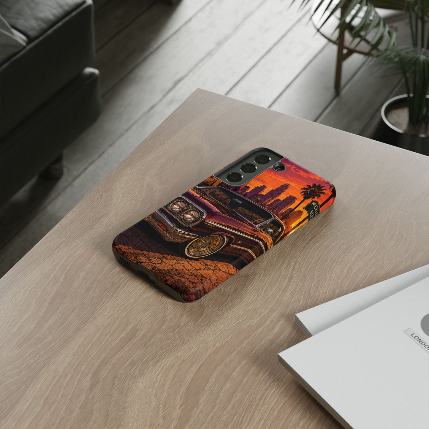 Compton Sunset Lowrider Samsung Phone Case