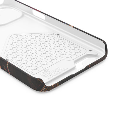 Classic Lowrider Sunset iPhone Case with Card Holder