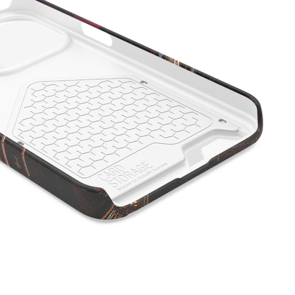 Classic Lowrider Sunset iPhone Case with Card Holder