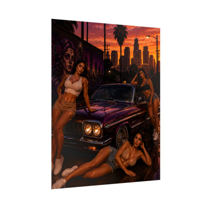 Sunset Queens Poster (8" x 10")