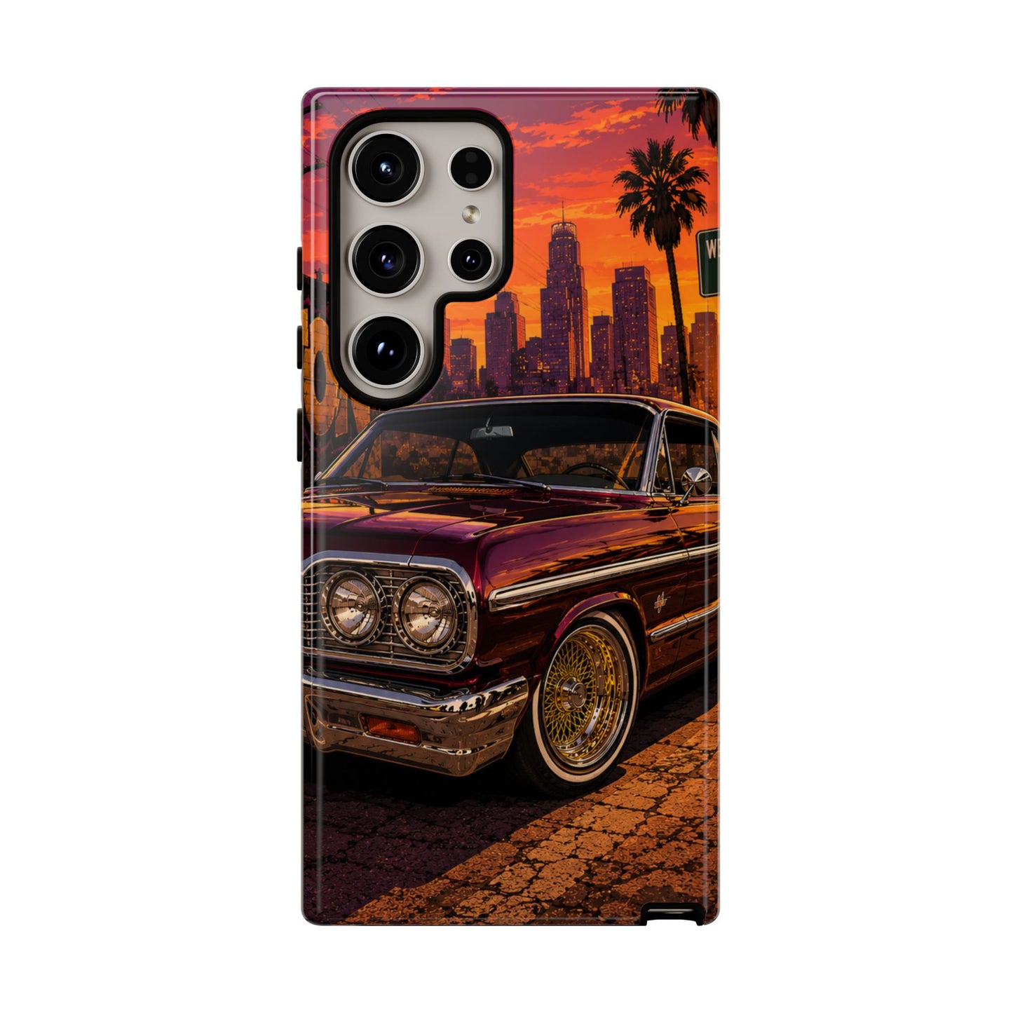 Compton Sunset Lowrider Samsung Phone Case